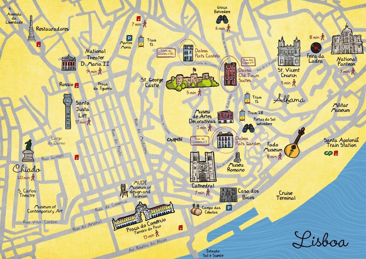 Lejlighedshotel Dalma Old Town - Castelo